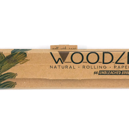 Woodzl 66 Ongebleekte Lange Vloeitjes van Bruin Rijst Papier