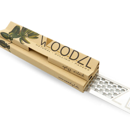 Woodzl Roestvrijstalen card grinder met stamper