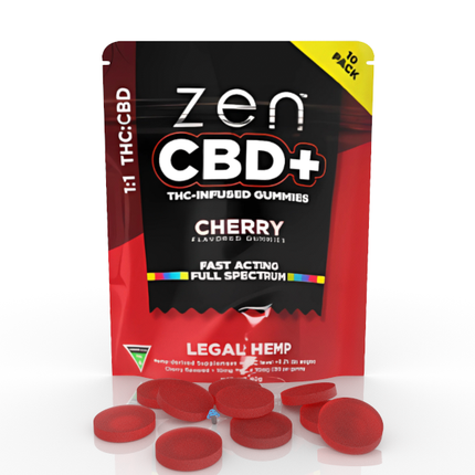 ZEN CBD Kers 1:1 THC & CBD - 200mg