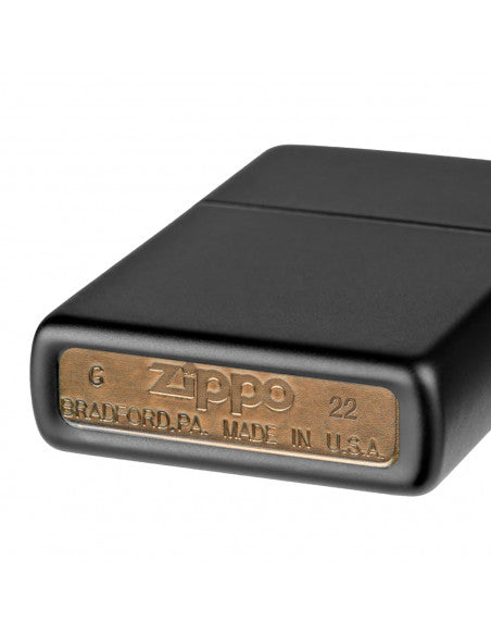 Zippo Zippo - Black Matte Brass