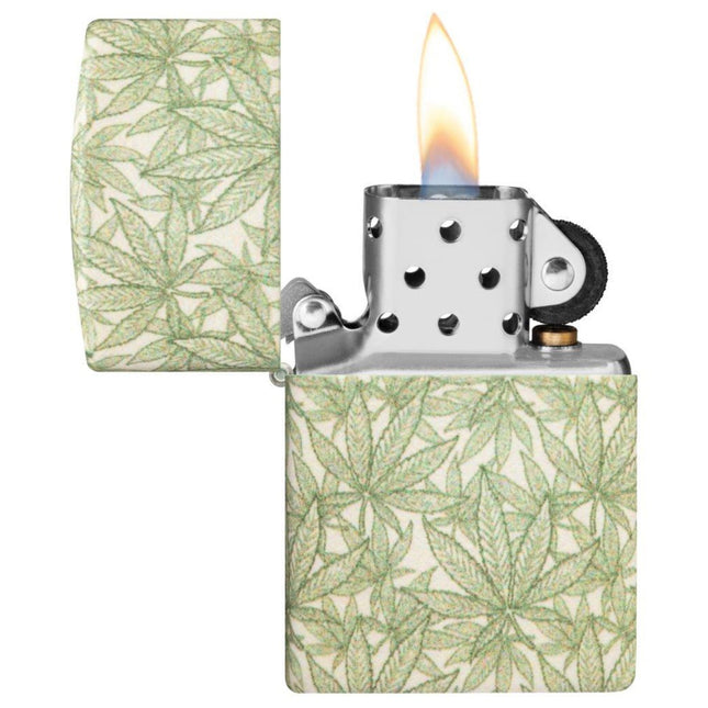 Zippo Zippo - Cannabis Design Matte Color