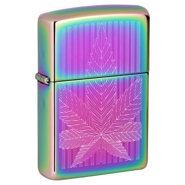 Zippo Zippo - Cannabis Design Multi Color Engraved