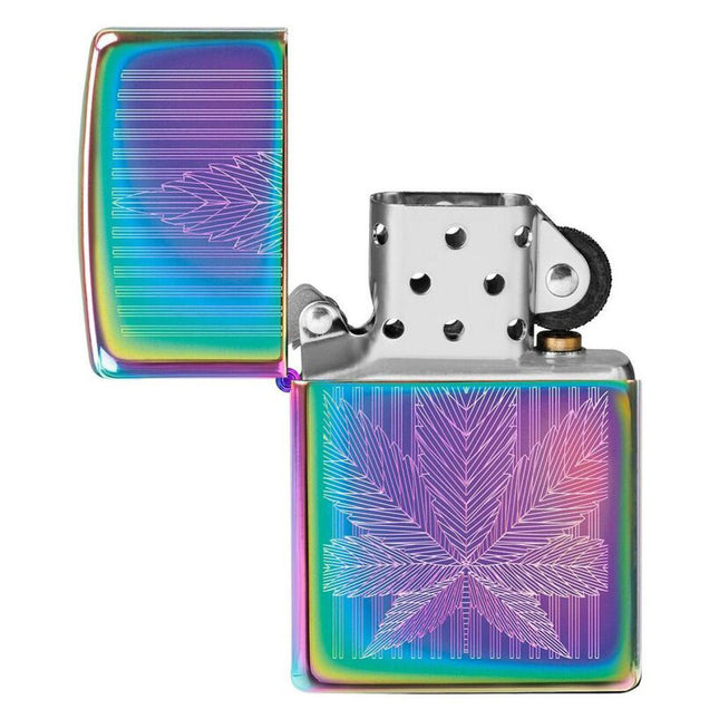 Zippo Zippo - Cannabis Design Multi Color Engraved