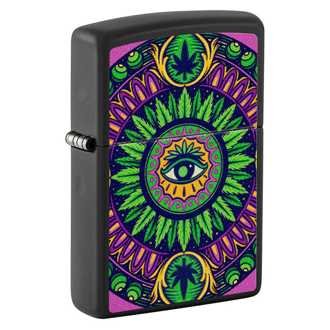 Zippo Zippo - Cannabis Eye (Glow in the Dark)