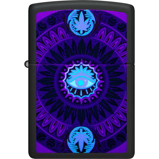 Zippo Zippo - Cannabis Eye (Glow in the Dark)